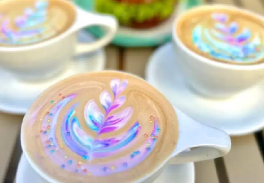 Latte art en Nice Day
